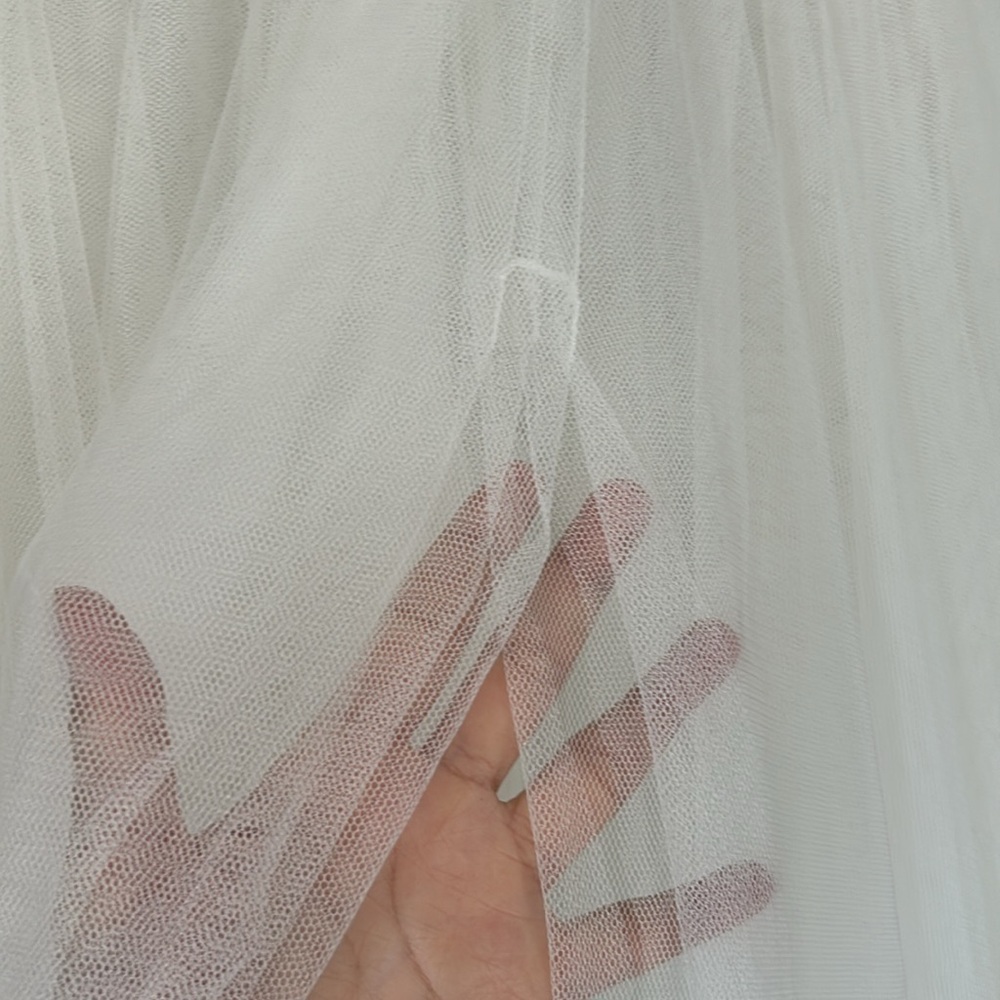 Jenny by Jenny Yoo Tulle Overskirt Size S - Picture 7 of 16
